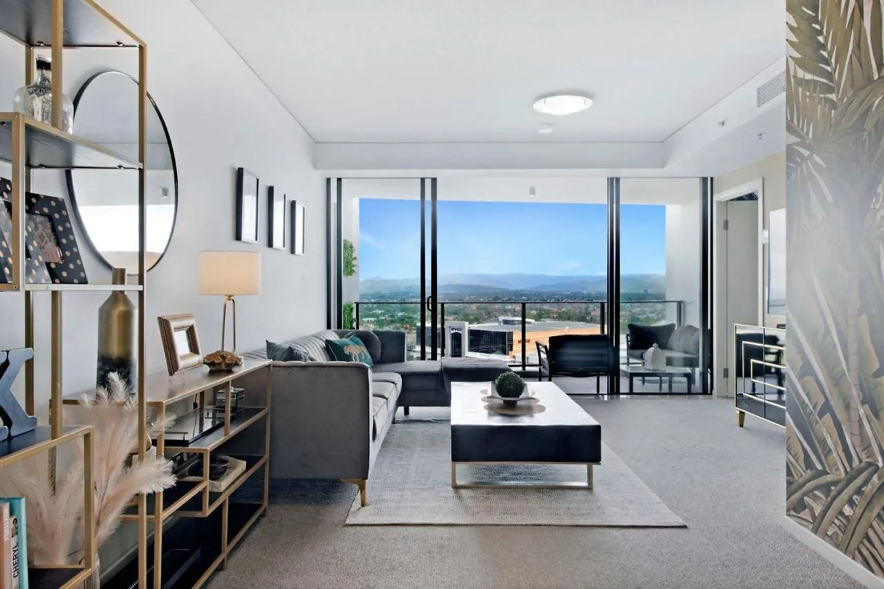 Stylish 1 Bedroom Apartment In Sierra Grand - Coasthm Gold Coast